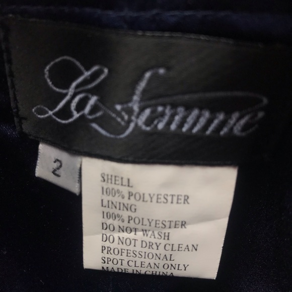 Prom dress! Worn once!! Gorgeous La Femme - Picture 6 of 6